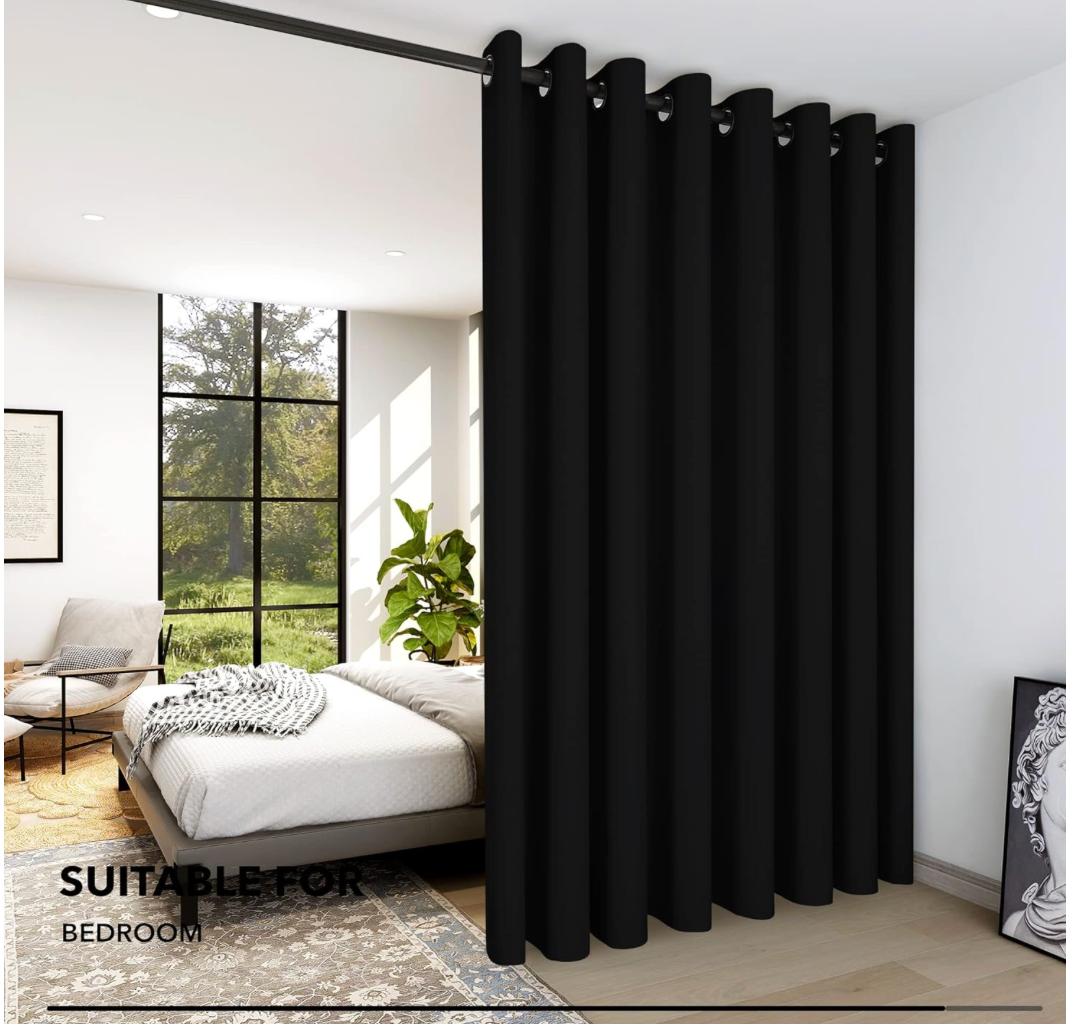 NEBULA STORE™  -Full Shading Curtain 2.5M WIDE * 2.7M HIGH 2024 New Window Heat Insulation Sun Blocking Black Shading Cloth